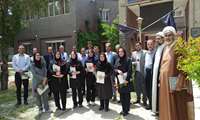 روز بزرگداشت مقام استاد، ریاست دانشکده  به دیدار اساتید دانشگاه رفت