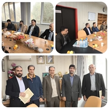 برگزاری آیین تکریم تودیع و معارفه مسئول حراست مجتمع دانشگاهی گلدشت